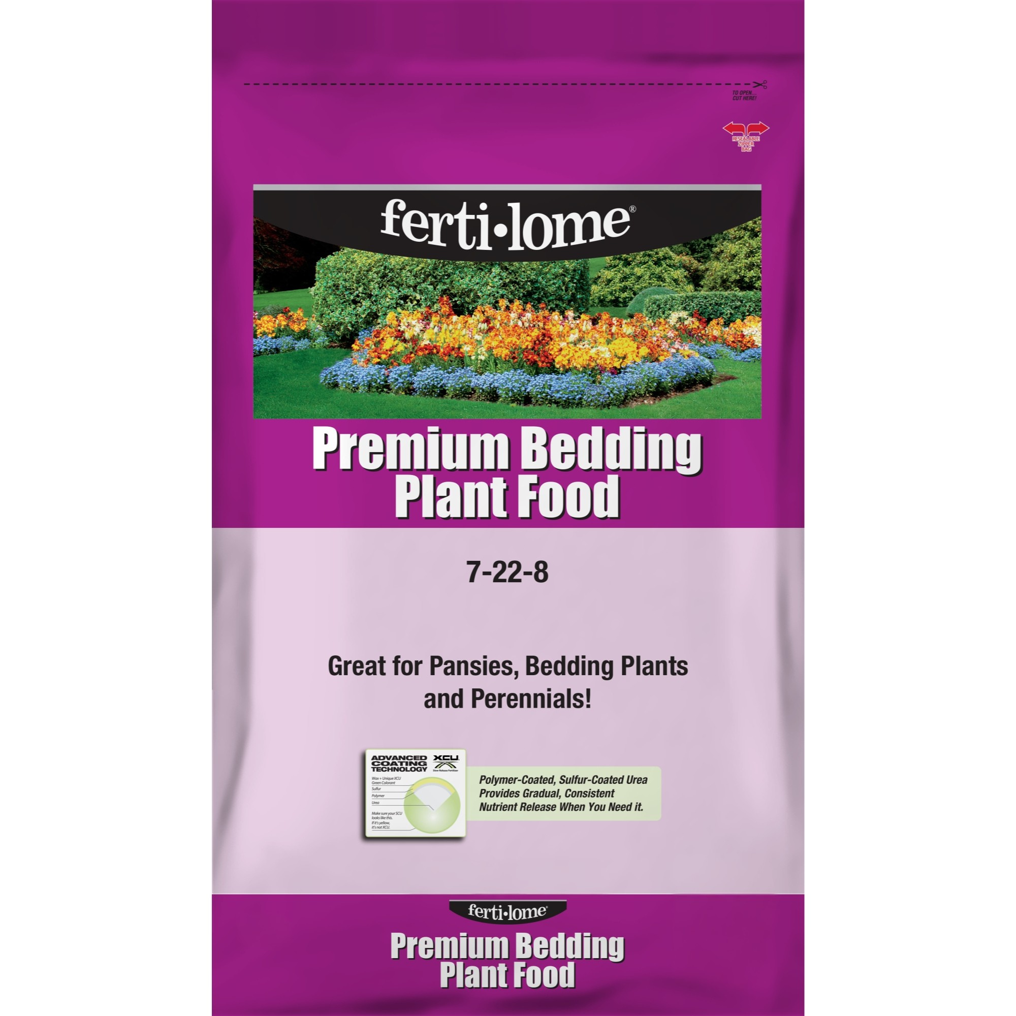 Fertilome Premium Bedding Plant Food 7-22-8 Granular Fertilizer
