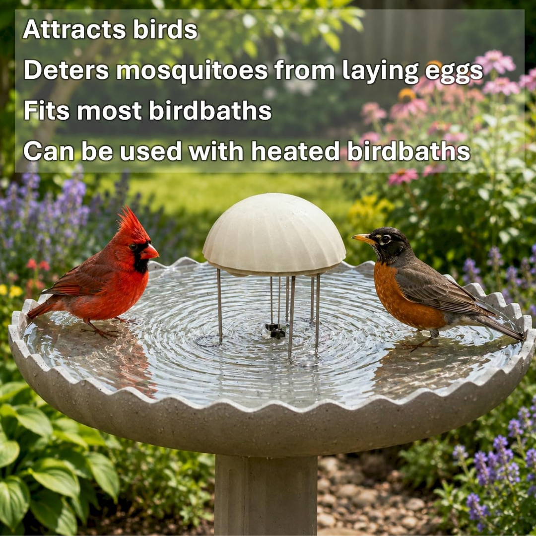 Farm Innovators Birdbath Water Rippler Agitator