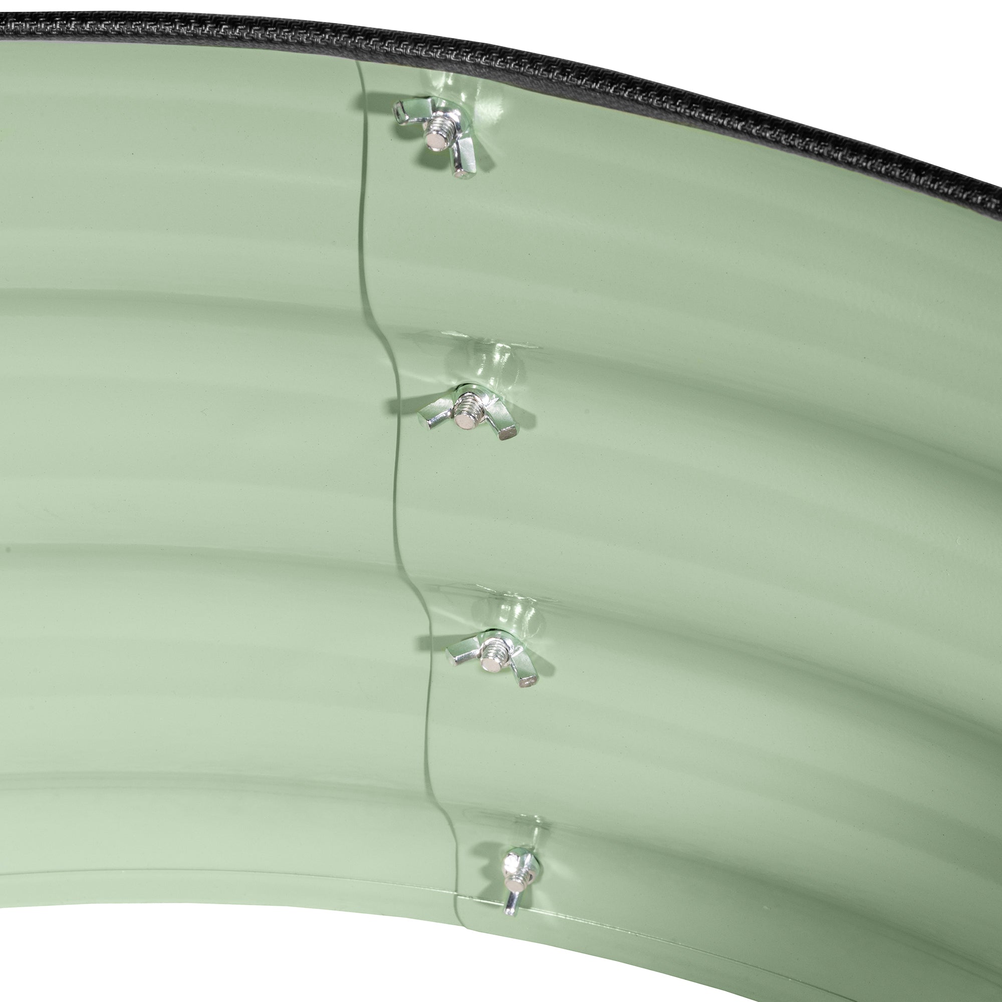 Garden Elements Metal Raised Garden Bed, Round, Light Green