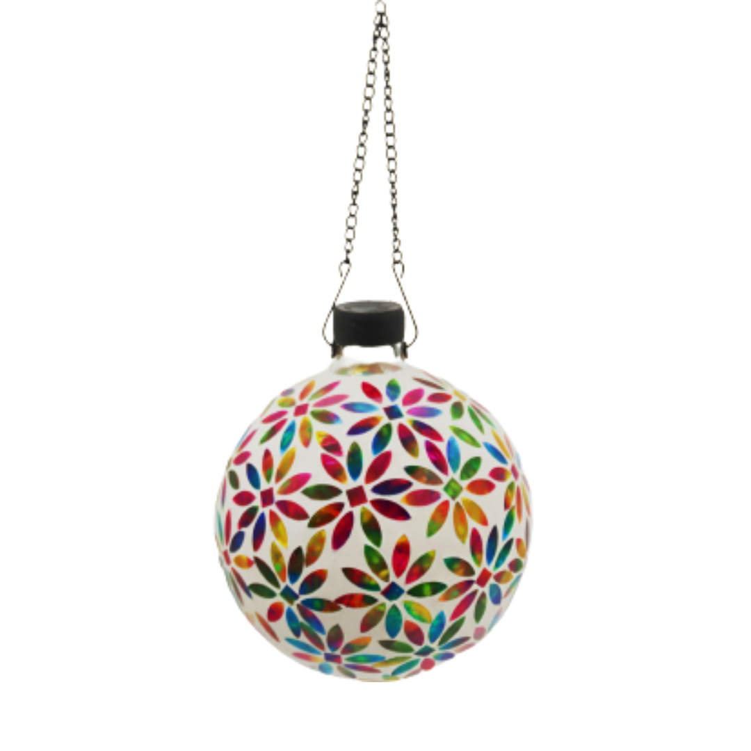 Very Cool Stuff Multicolor Flower Gazing Globe, 10in