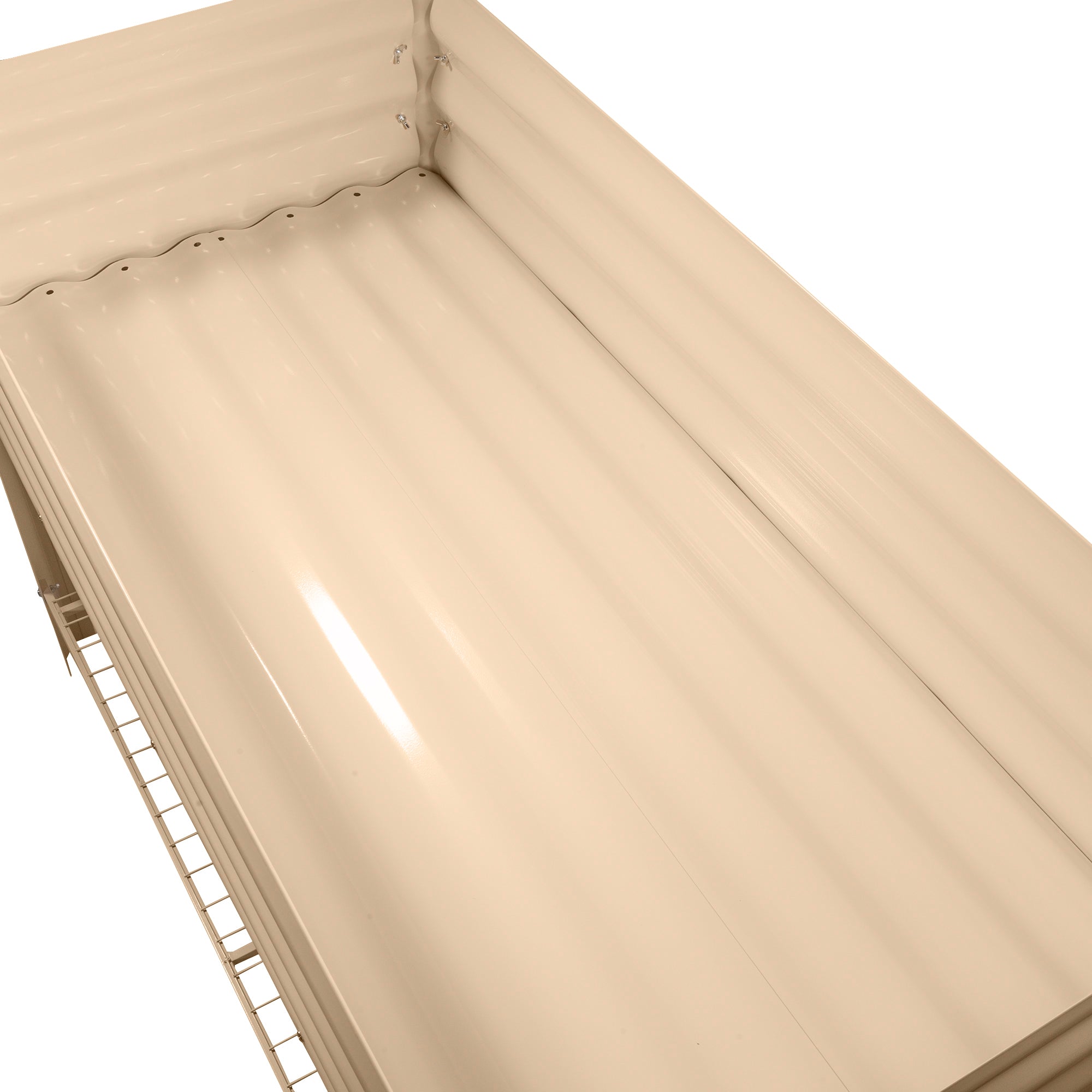 Garden Elements Elevated Metal Raised Garden Bed, Beige