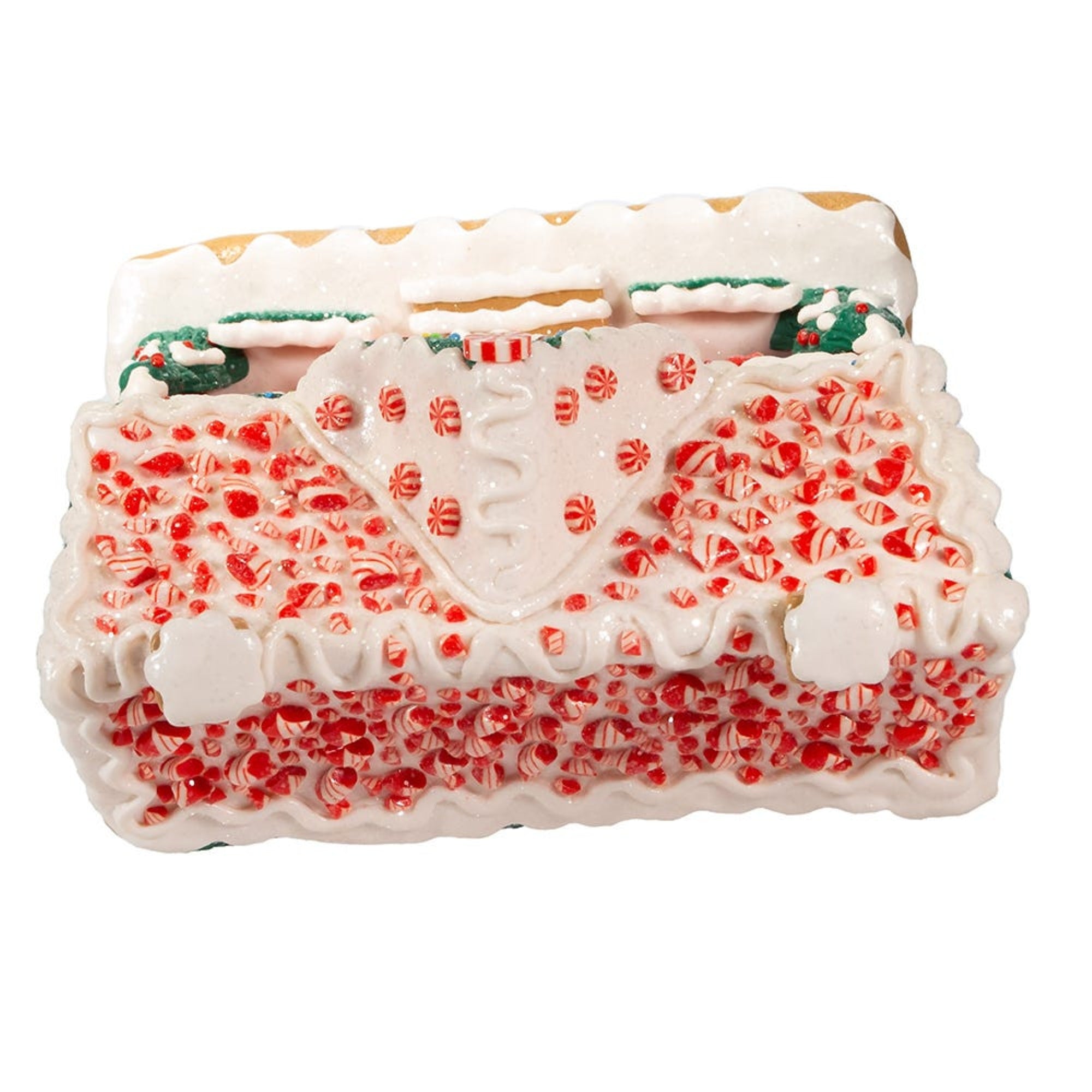 Kurt Adler Battery Operated Light-Up Musical Gingerbread House, 9.5in