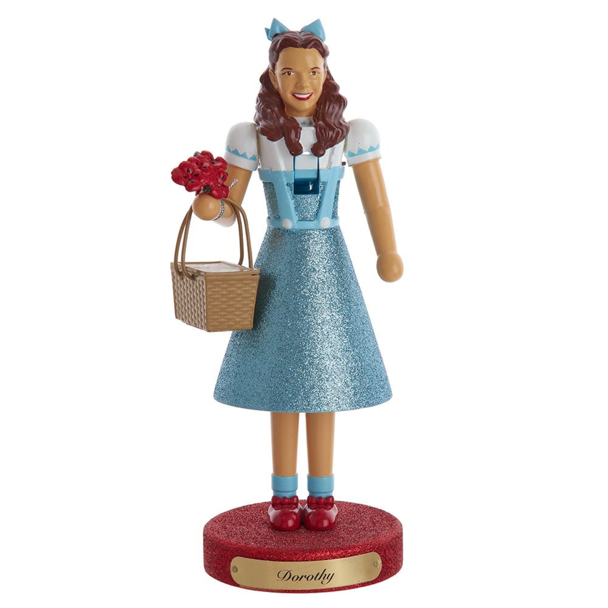 Kurt Adler Officially Licensed Wizard of Oz Dorothy Nutcracker, 10"