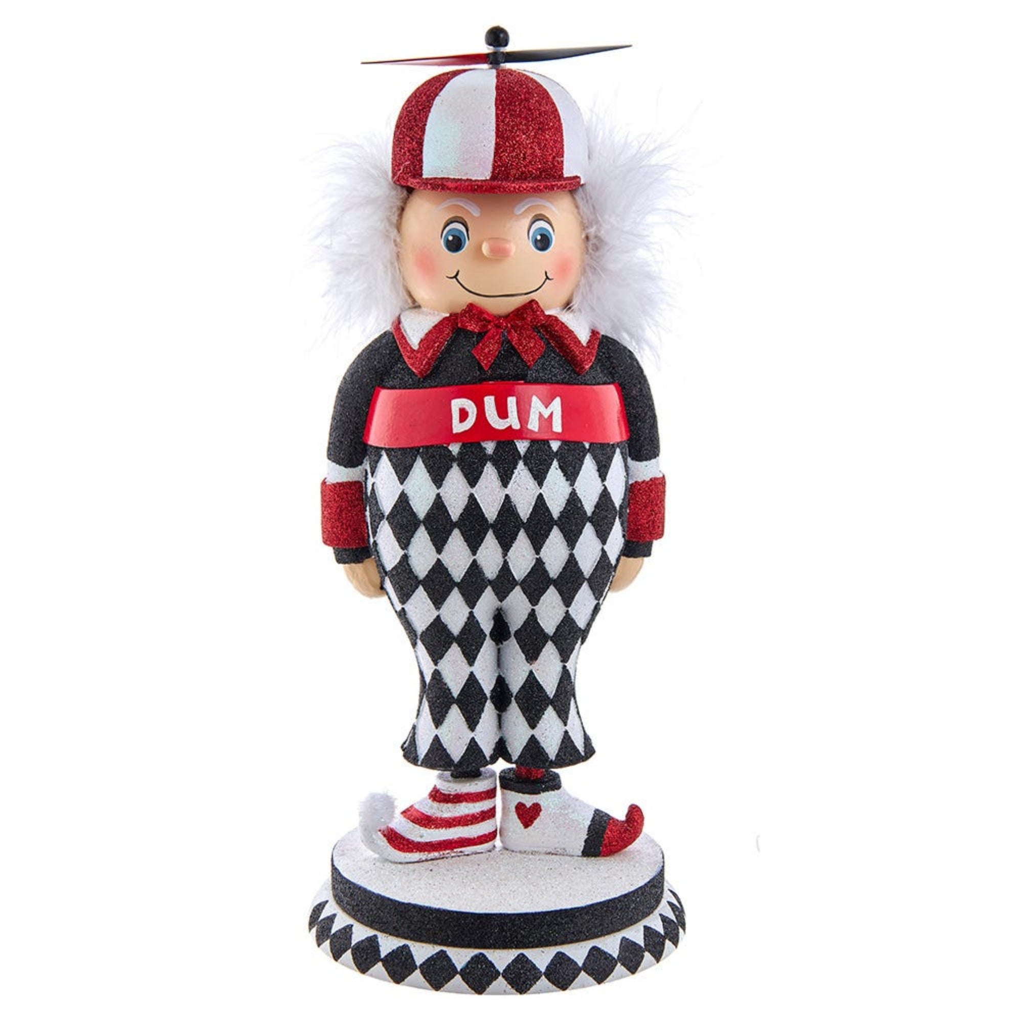 Kurt Adler Hollywood Nutcrackers Collection, Tweedle Dum, 14.5"