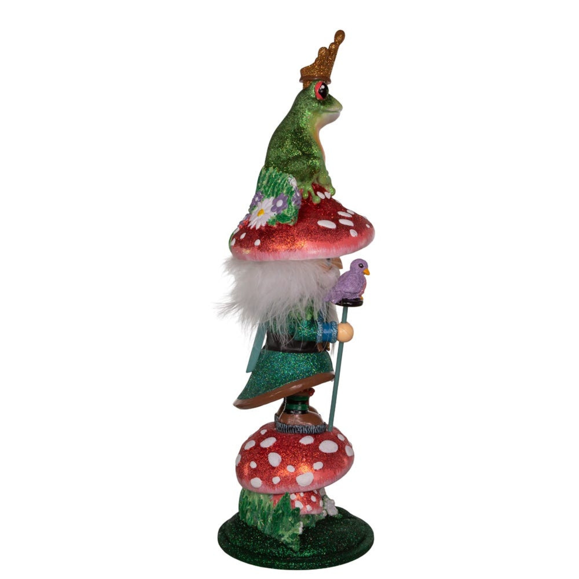 Kurt Adler Hollywood Nutcrackers Collection, Frog Prince, 16.5"