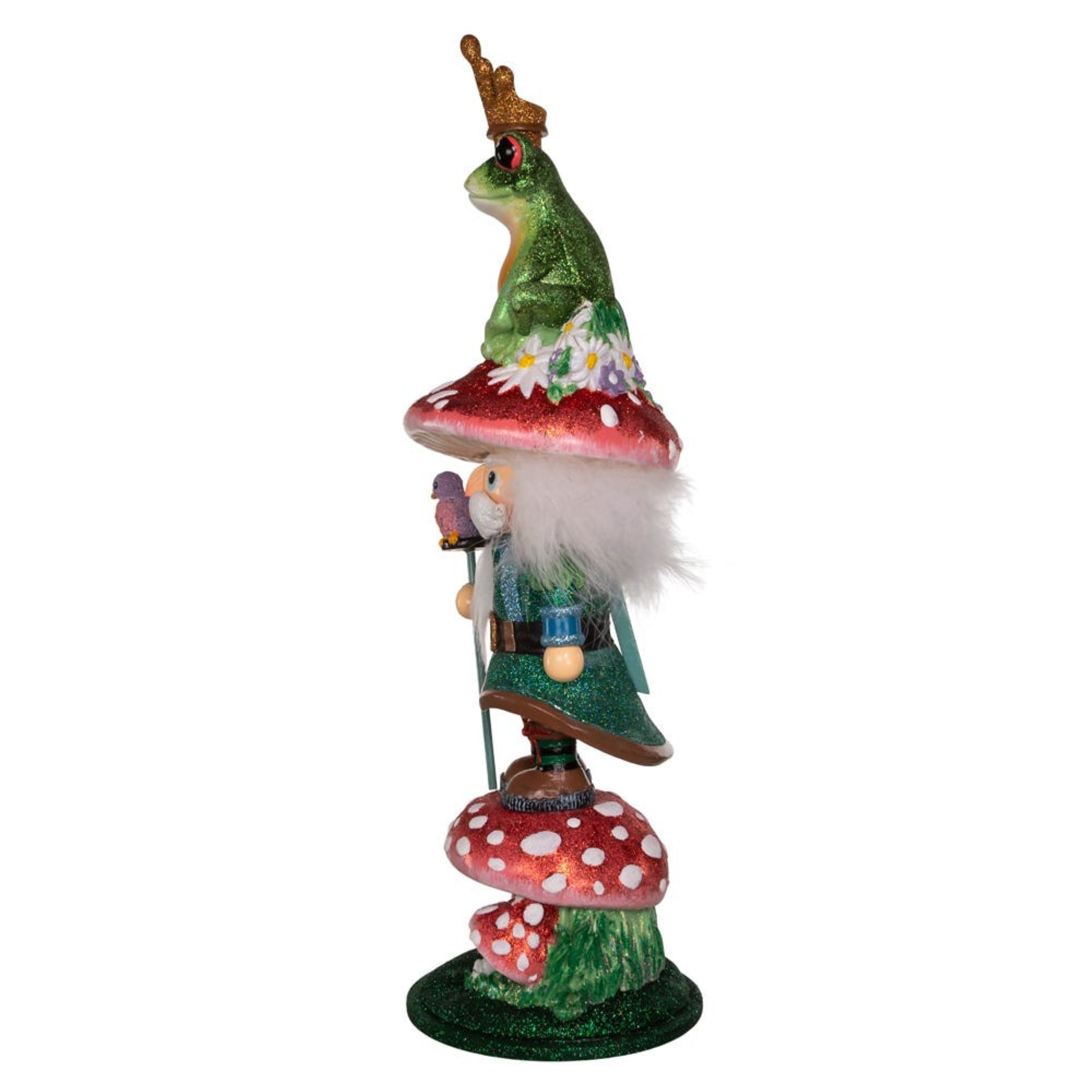 Kurt Adler Hollywood Nutcrackers Collection, Frog Prince, 16.5"