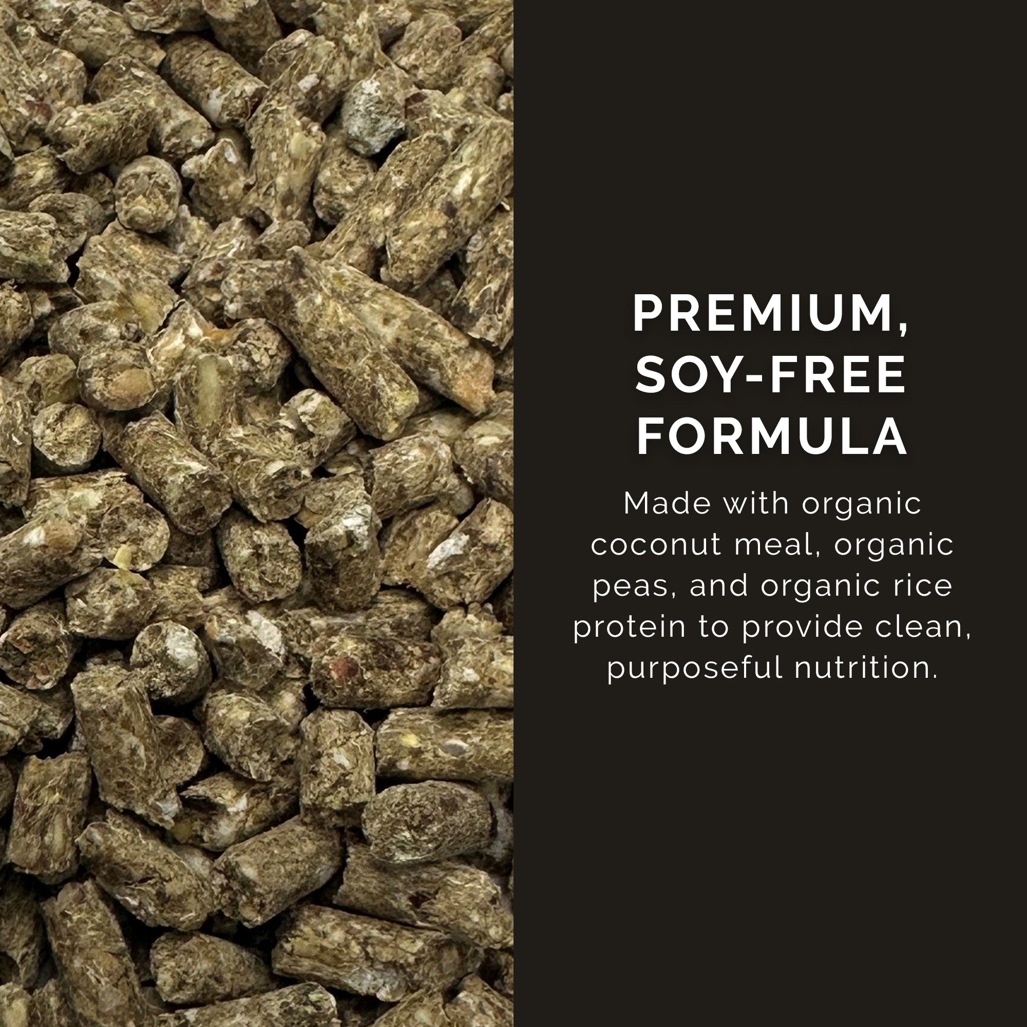 Pink Rose Organix Swine Grow Finish Pellet Feed, 40lb