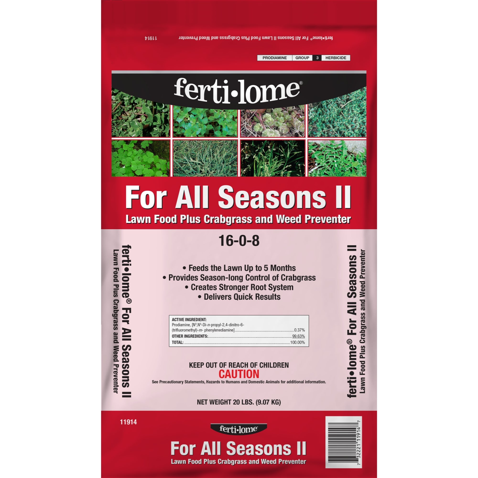 VPG Fertilome All Seasons II Lawn Fertilizer w/ Crabgrass & Weed Preventer