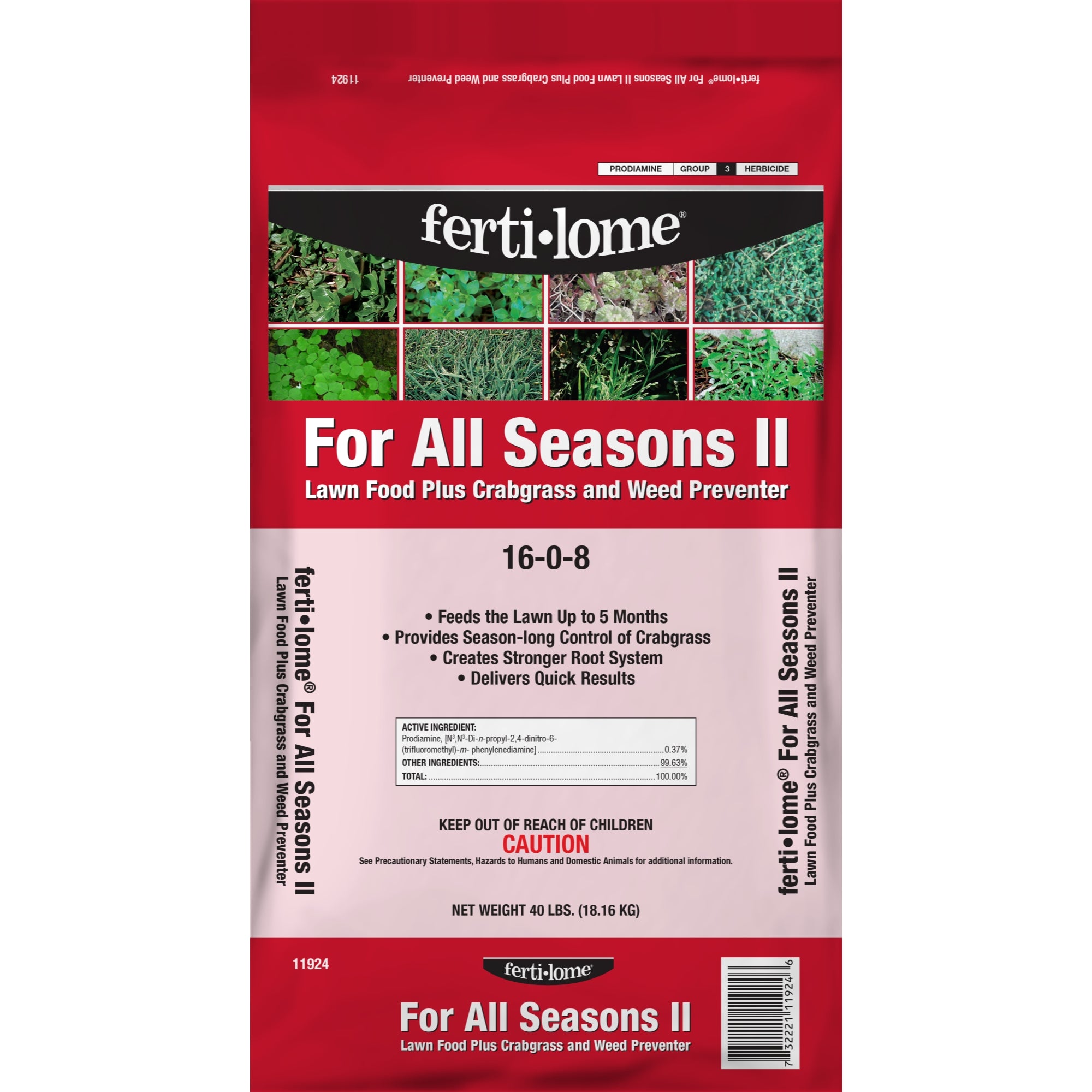 VPG Fertilome All Seasons II Lawn Fertilizer w/ Crabgrass & Weed Preventer