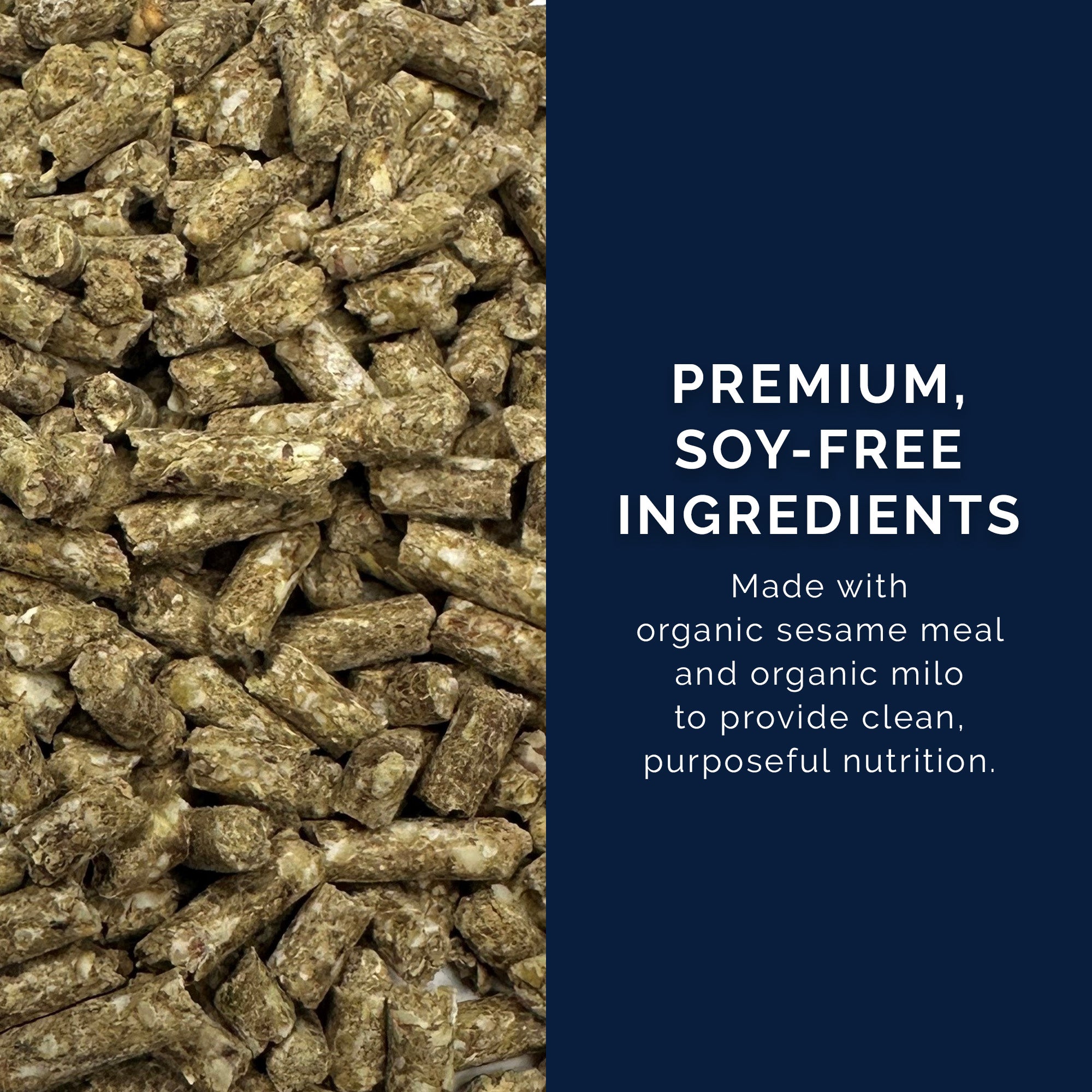 Pink Rose Organix Beef Grower Pellet Feed, 40lb