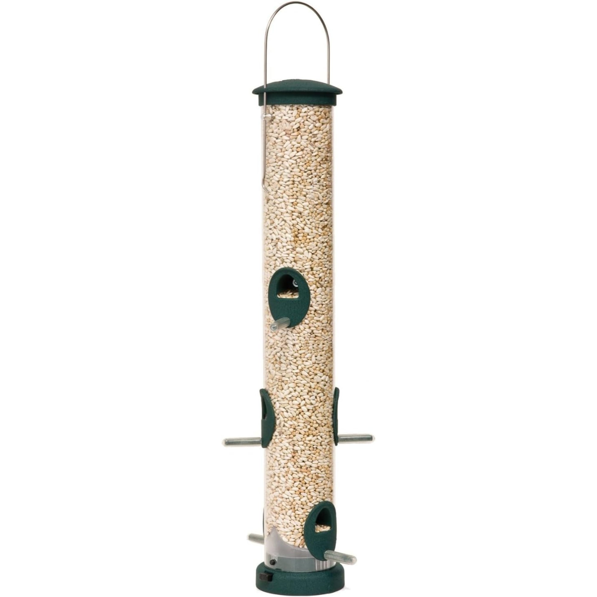 Aspects Quick-Clean Seed Tube Bird Feeder, Large, Spruce, 1.75qt Capacity