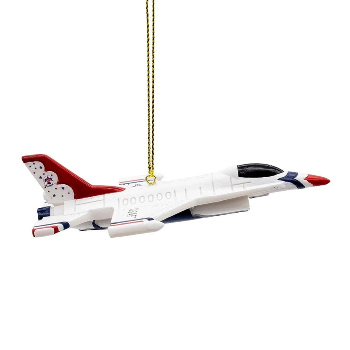 Kurt Adler Officially Licensed U.S. Air Force Thunderbird Ornament, 4.25"
