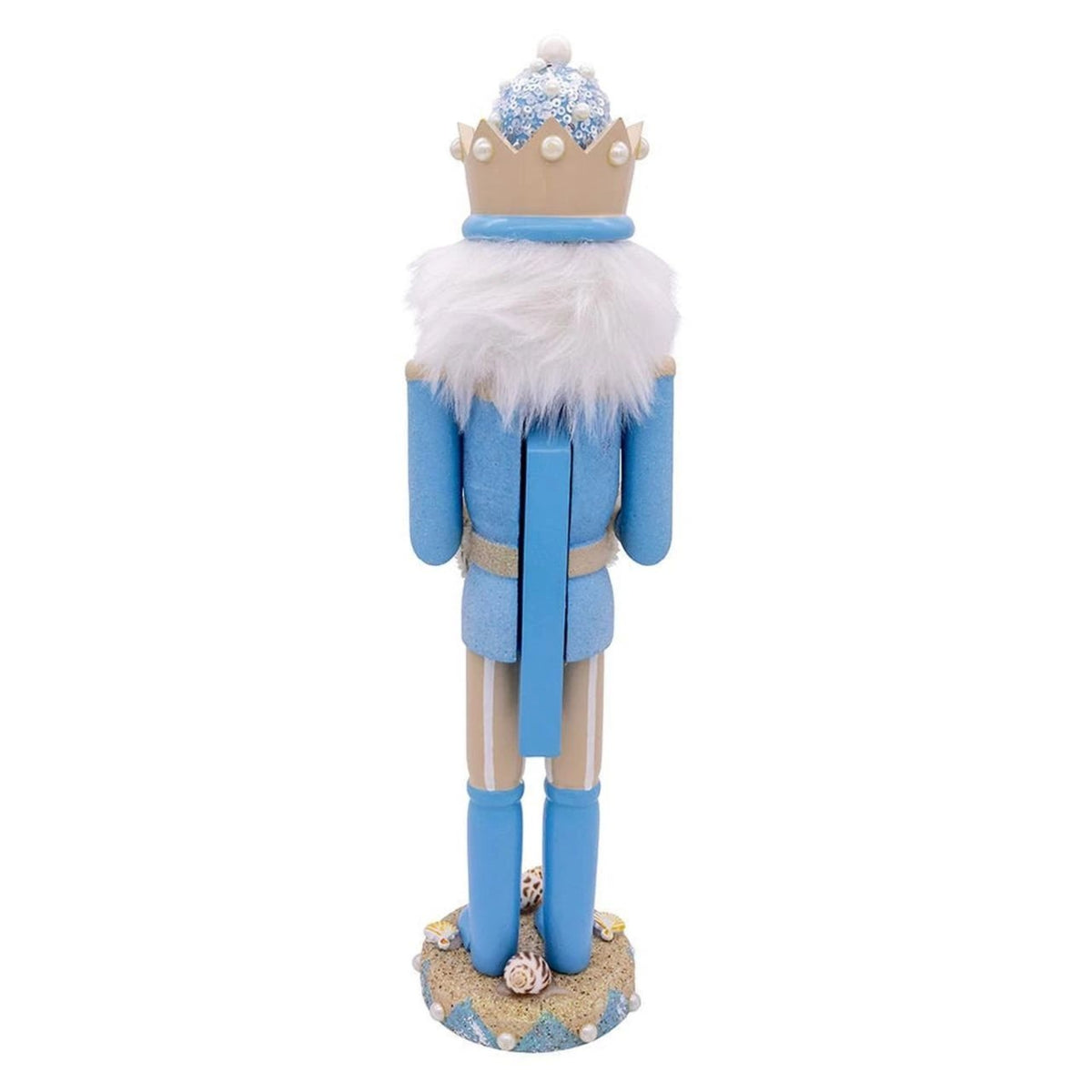 Kurt Adler Wooden Nutcracker Collection, Beach Nutcracker, 15"