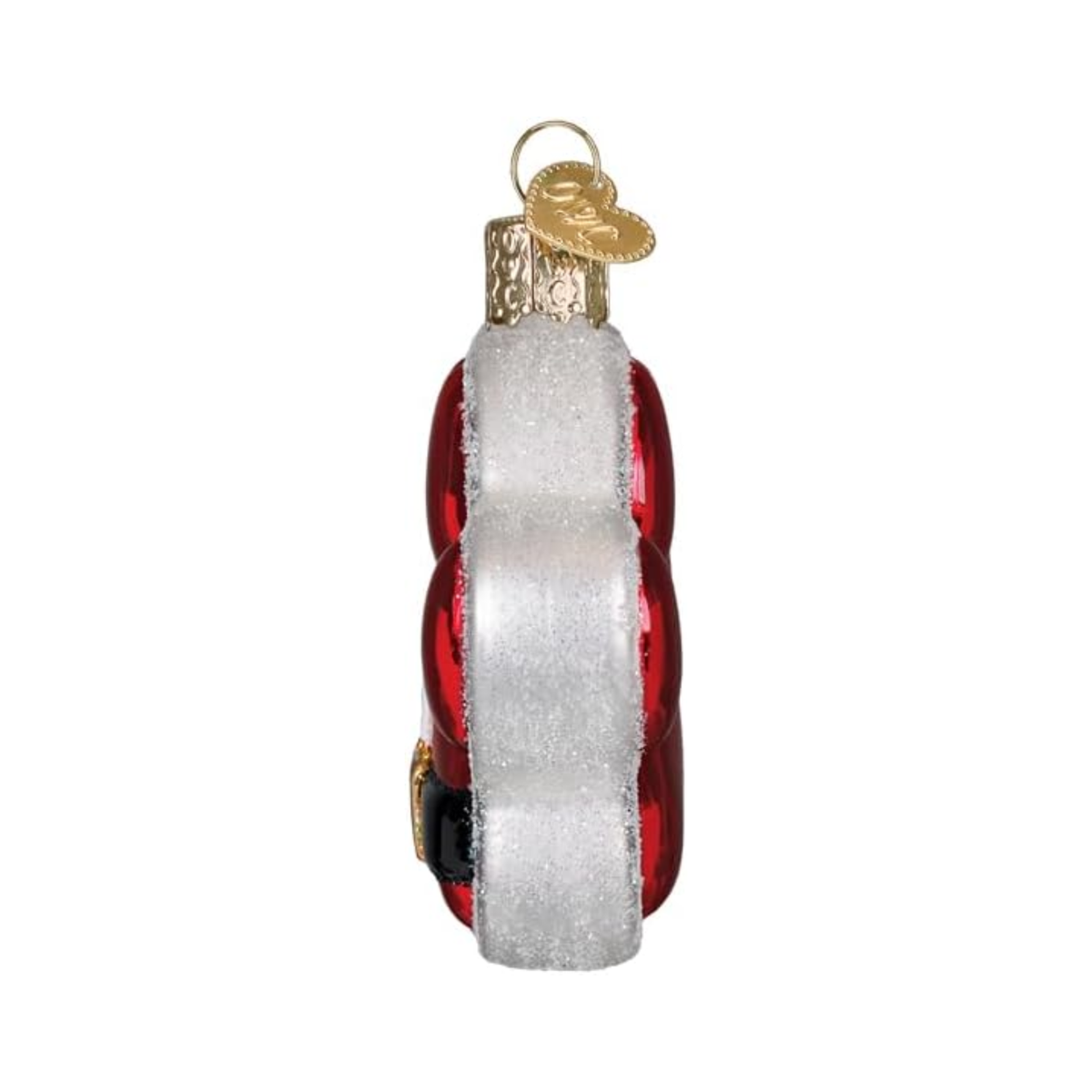 Old World Christmas Blown Glass Ornament for Christmas Tree, Santa Paws
