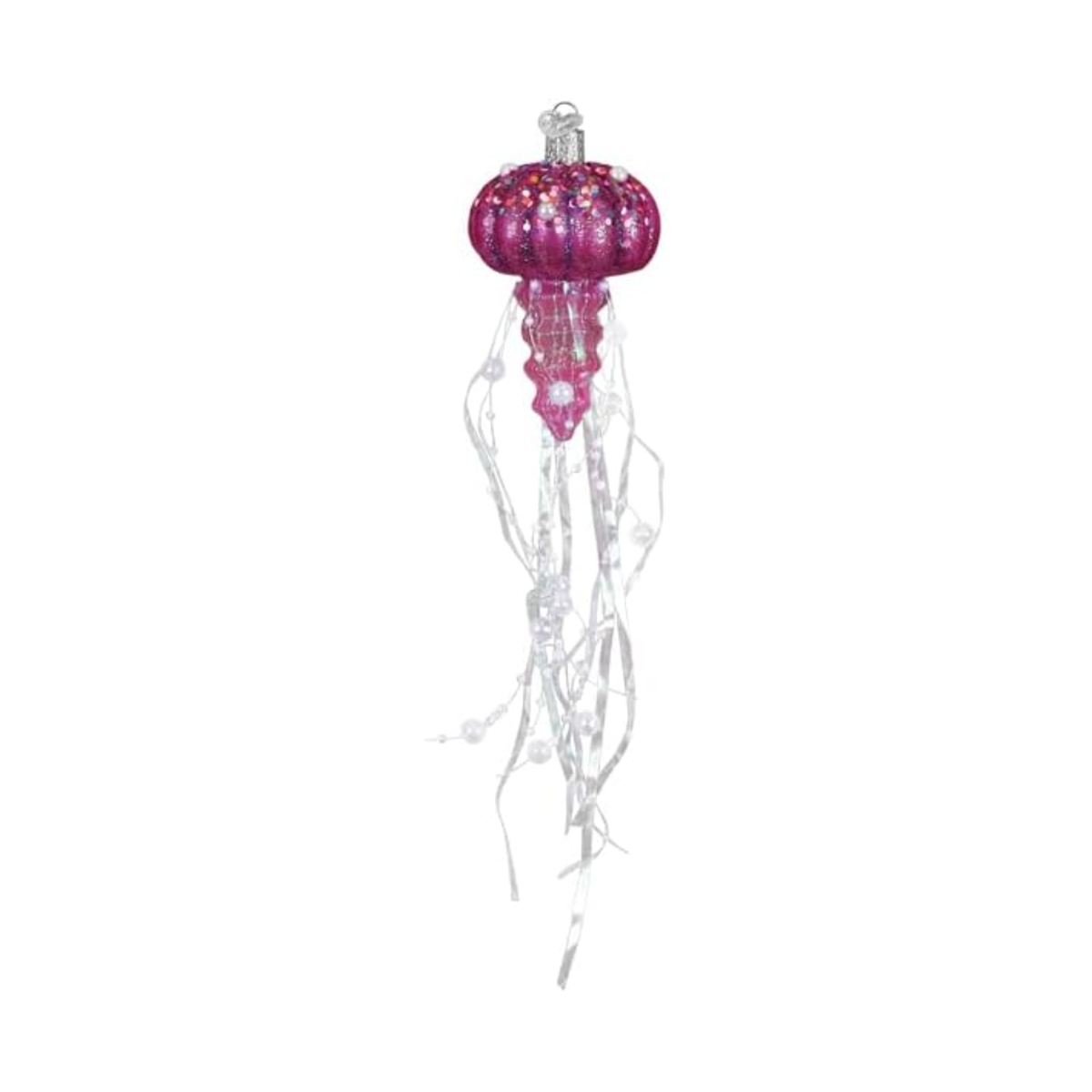 Old World Christmas Blown Glass Ornament for Tree, Shimmering Jelly