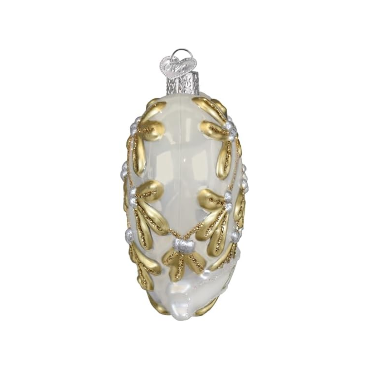Old World Christmas Blown Glass Ornament for Christmas Tree, 2026 Heart