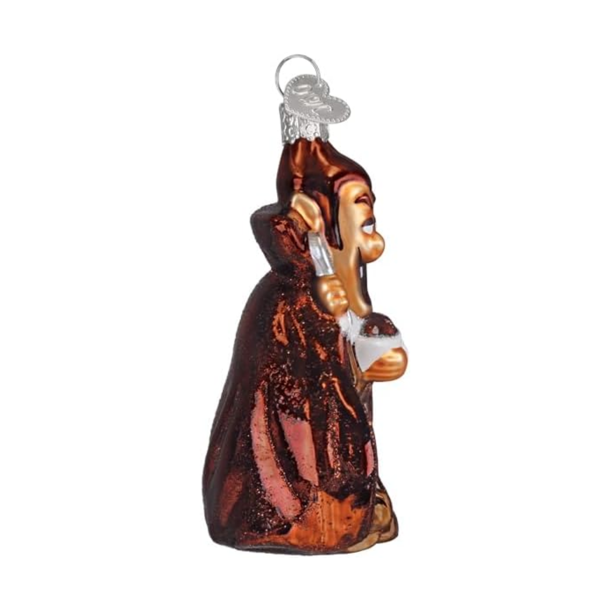 Old World Christmas Blown Glass Ornament for Christmas Tree, Count Chocula
