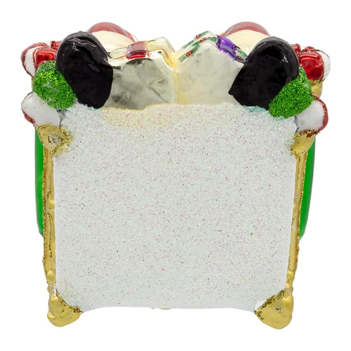Kurt Adler Bellissimo Glass Ornament Collection, Santa on Throne, 6in