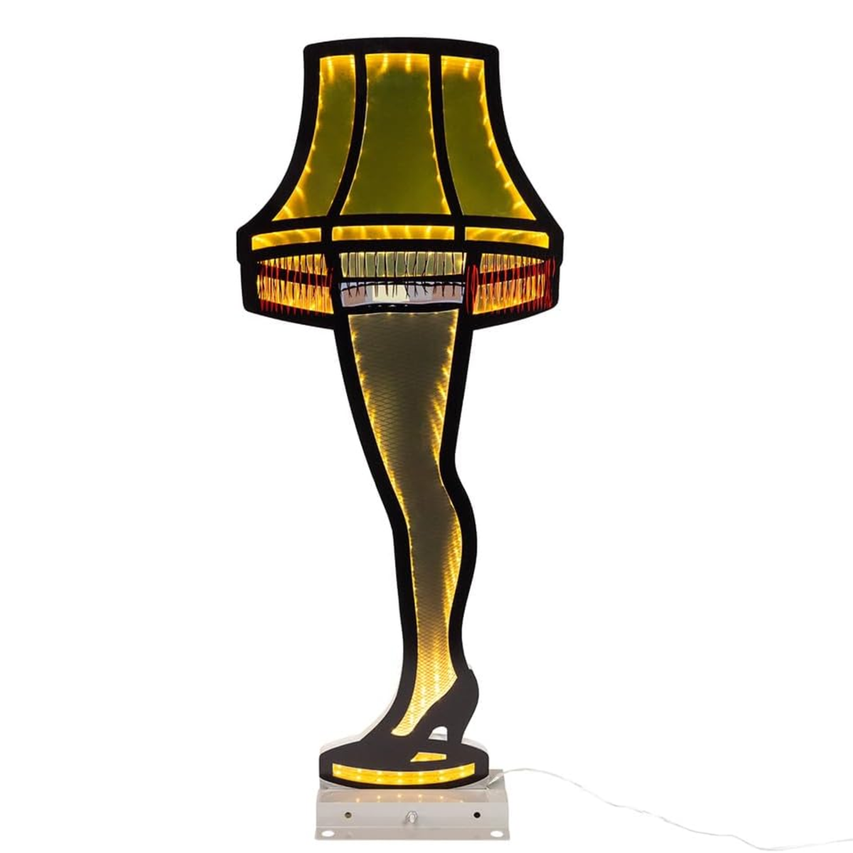 Kurt Adler A Christmas Story Leg Lamp Outdoor Infinity Light, 24in