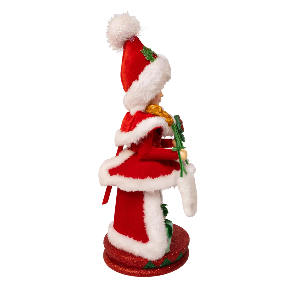Kurt Adler Hollywood Nutcracker Collection, Mrs. Christmas, 15in