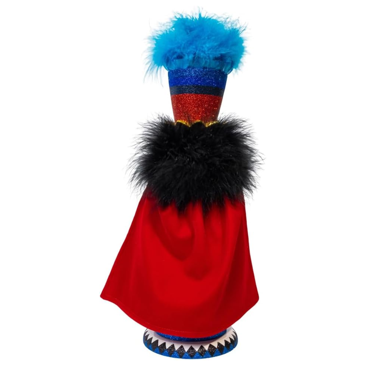 Kurt Adler Hollywood Nutcracker Collection, Red & Blue King, 16in