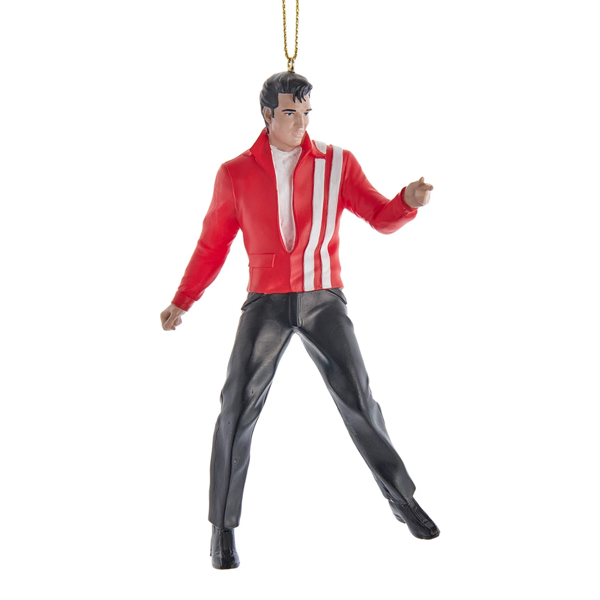 Kurt Adler Elvis Presley Speedway Suit Ornament for Christmas Tree, 5in