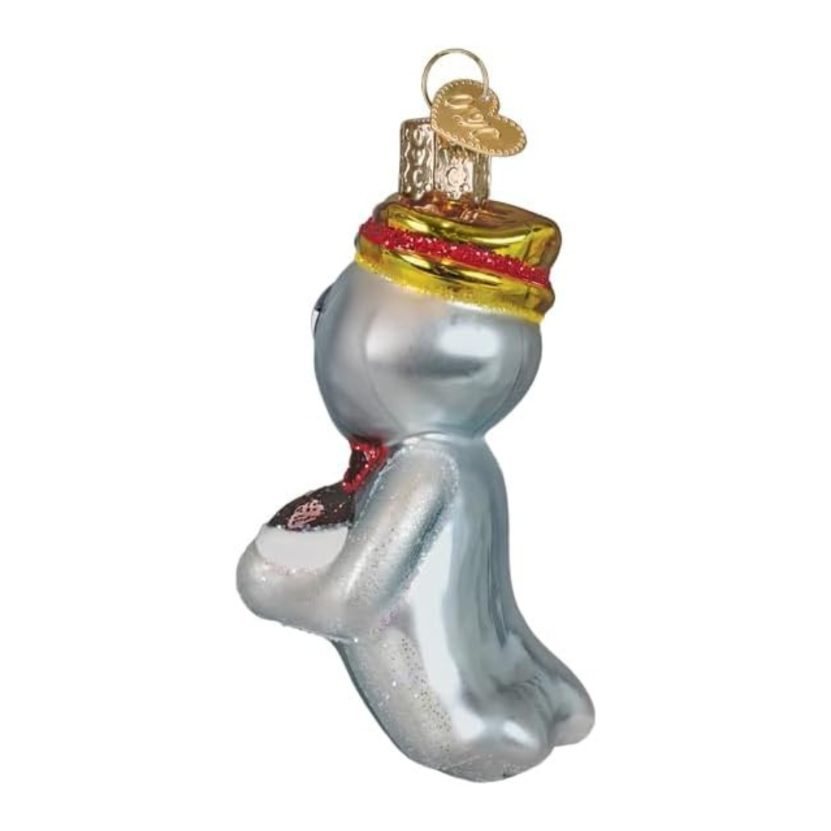 Old World Christmas Blown Glass Ornament for Tree, Boo Berry