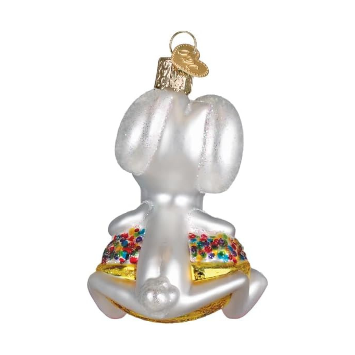 Old World Christmas Blown Glass Ornament for Tree, Trix Rabbit