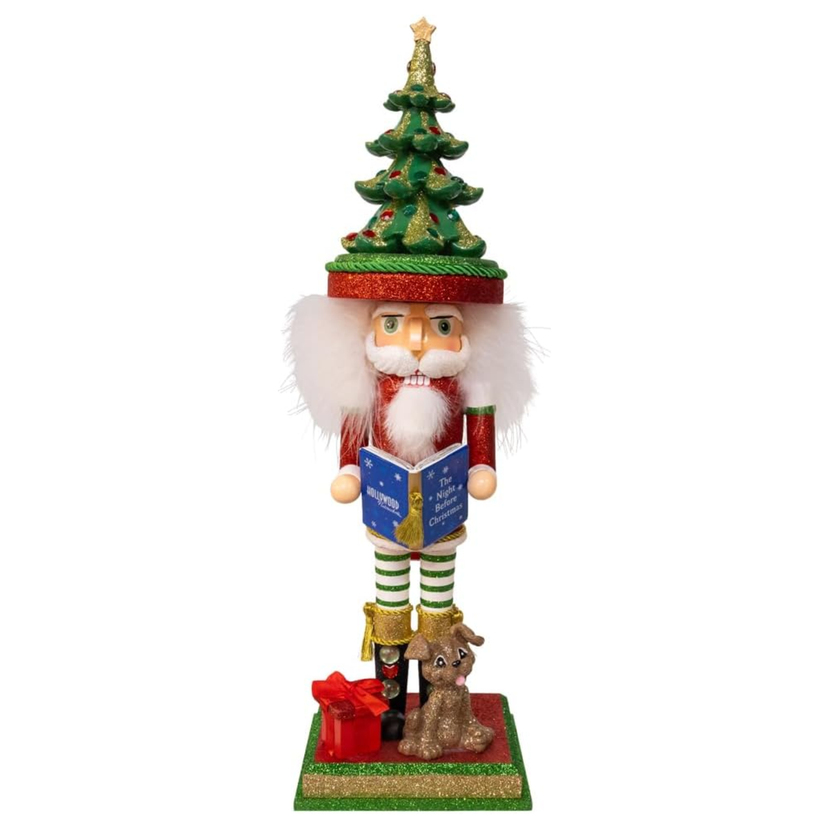 Kurt Adler Hollywood Nutcracker Series, The Night Before Christmas, 17in