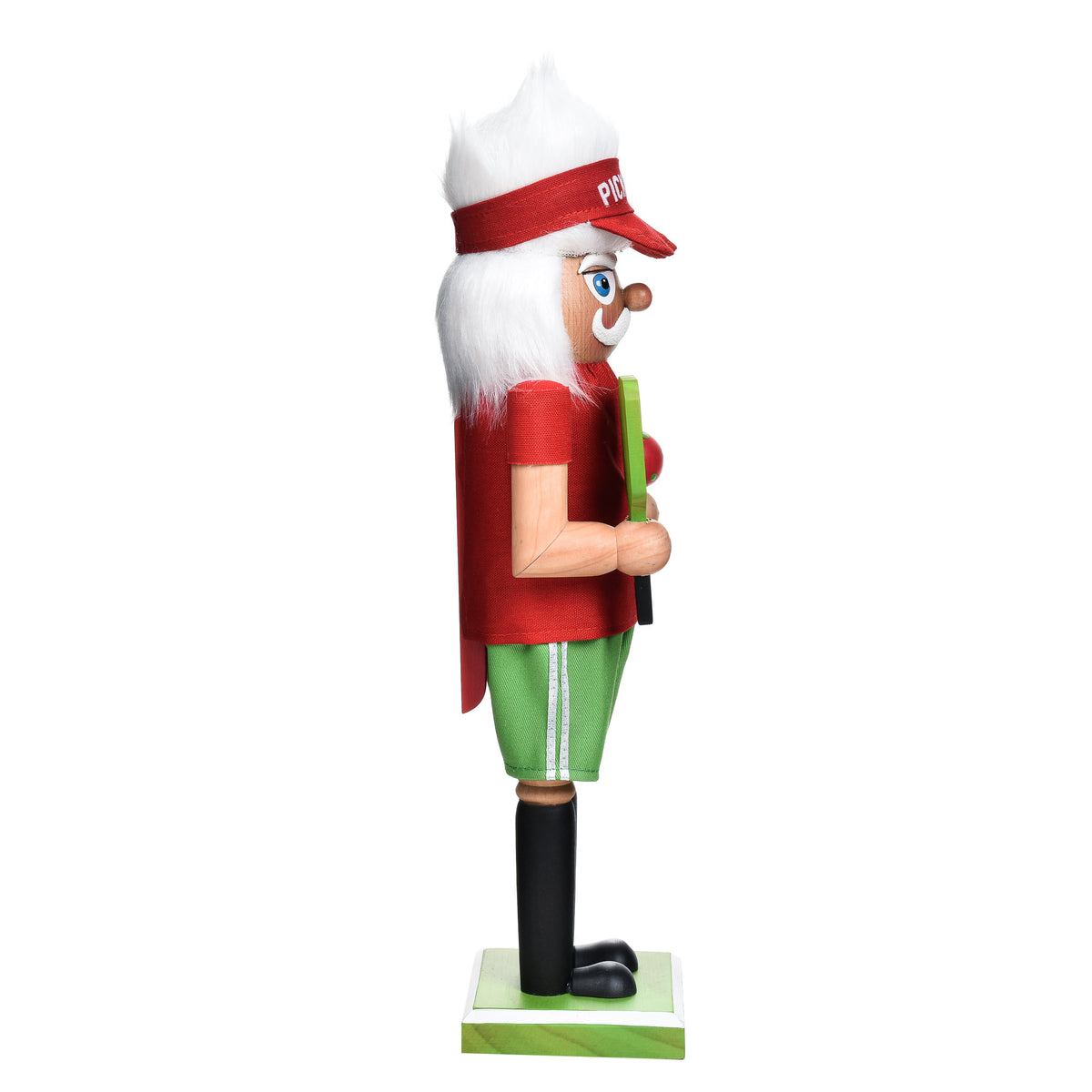 Garden Elements Black Forest Beech Wood Pickleball Nutcracker, 15in