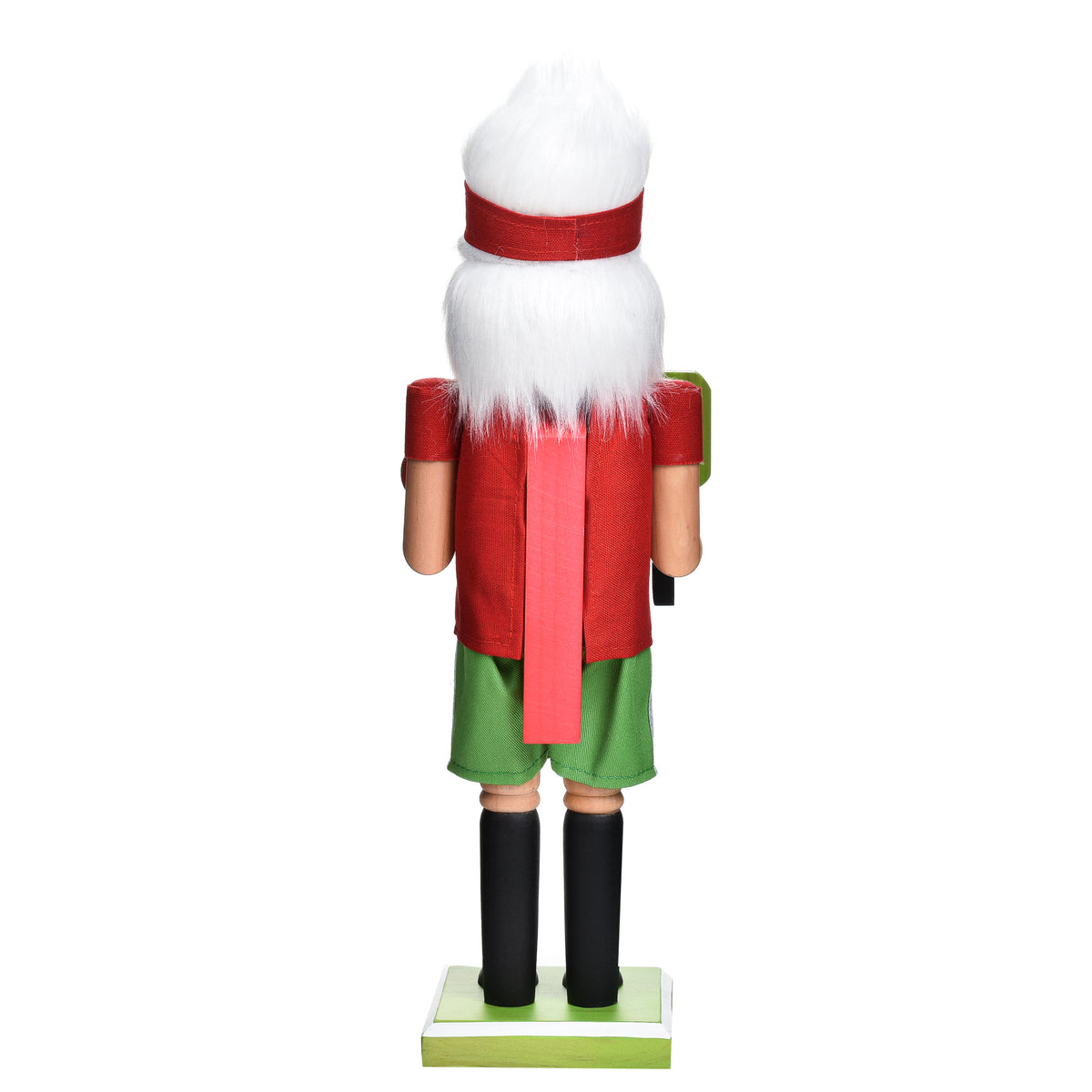 Garden Elements Black Forest Beech Wood Pickleball Nutcracker, 15in