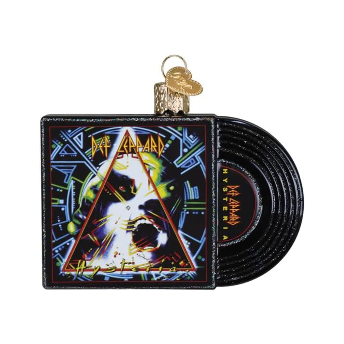 Old World Christmas Blown Glass Tree Ornament, Hysteria Album