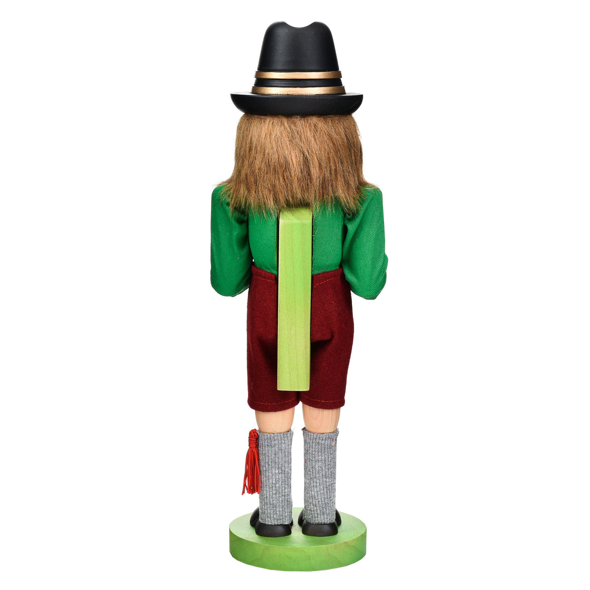 Garden Elements Black Forest Beech Wood German Beer Nutcracker, 15in