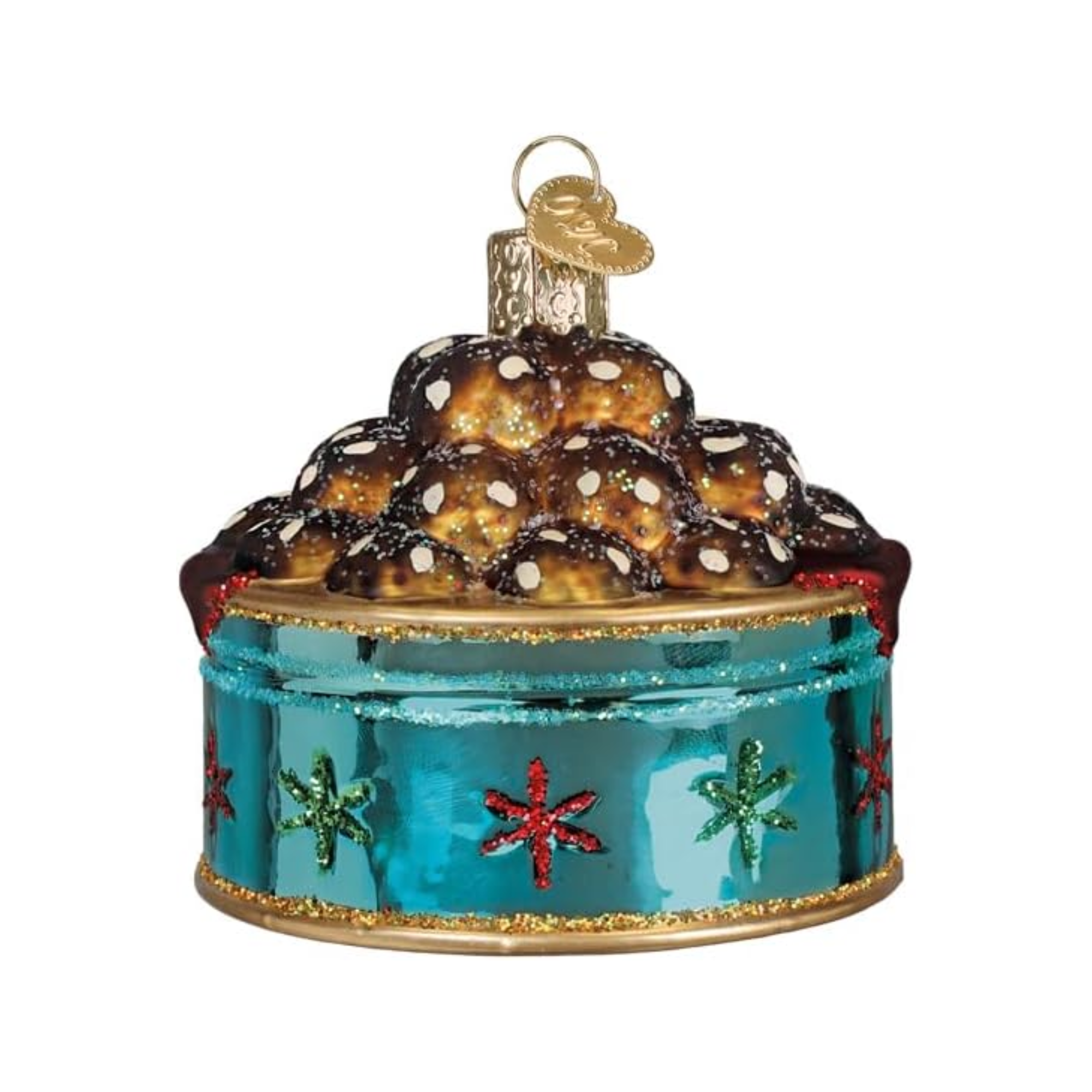 Old World Christmas Blown Glass Ornament Collection, Salty Holiday Balls