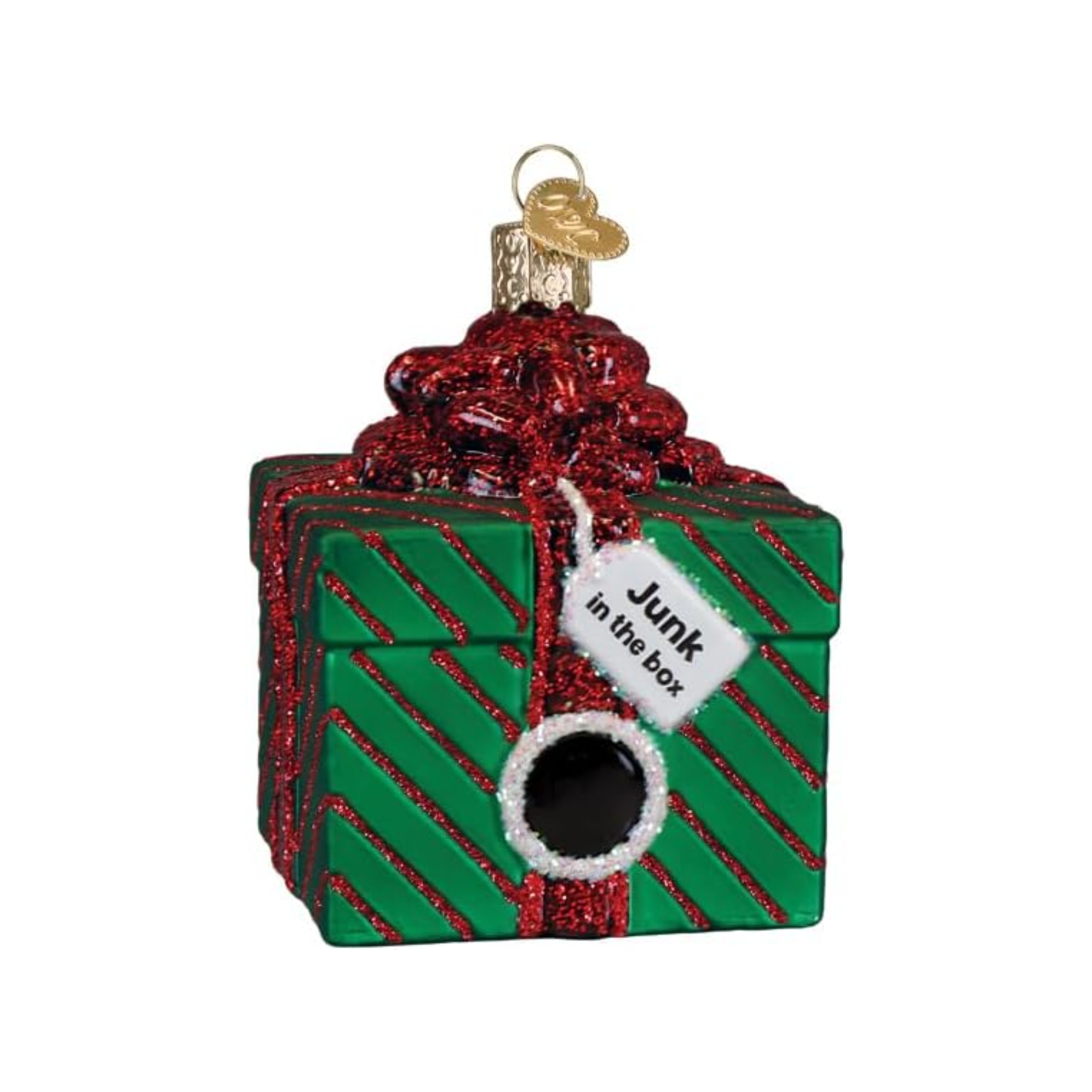Old World Christmas Blown Glass Ornament Collection, Junk in the Box