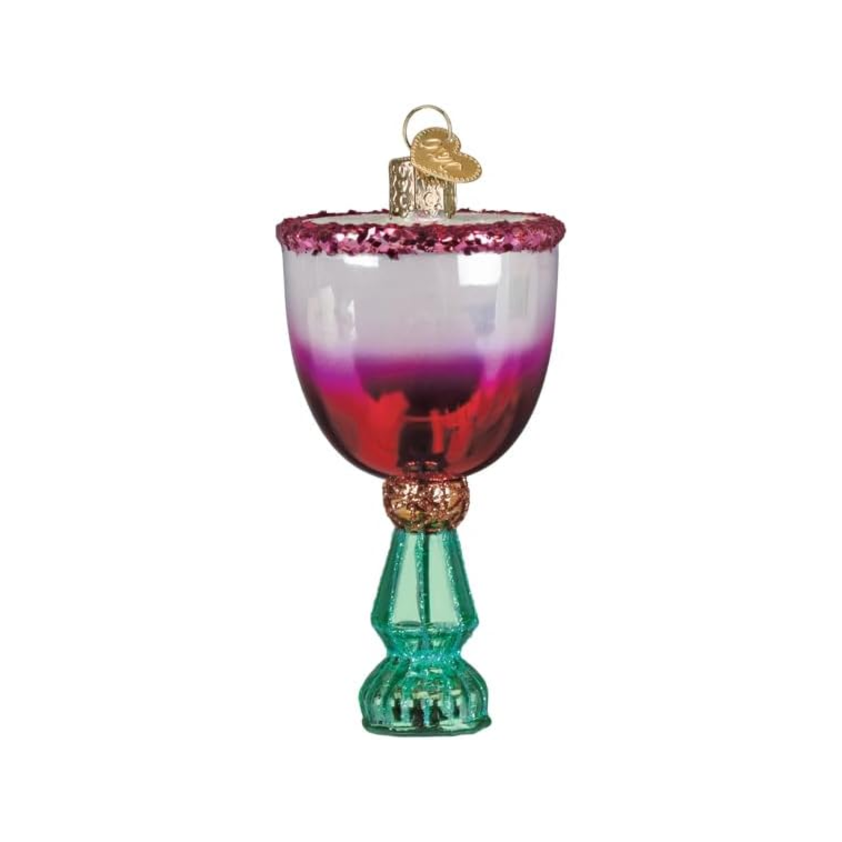 Old World Christmas Blown Glass Ornament Collection, Mistletoe Cocktail