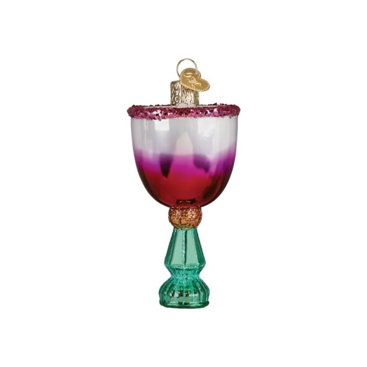 Old World Christmas Blown Glass Ornament Collection, Mistletoe Cocktail