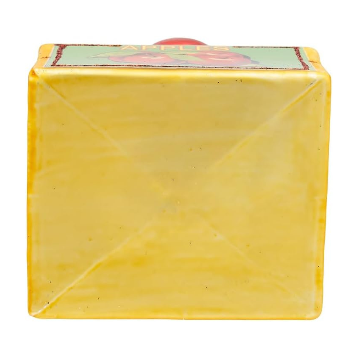 Kurt Adler Noble Gems Glass Ornament Collection, Apple Box, 3.5in