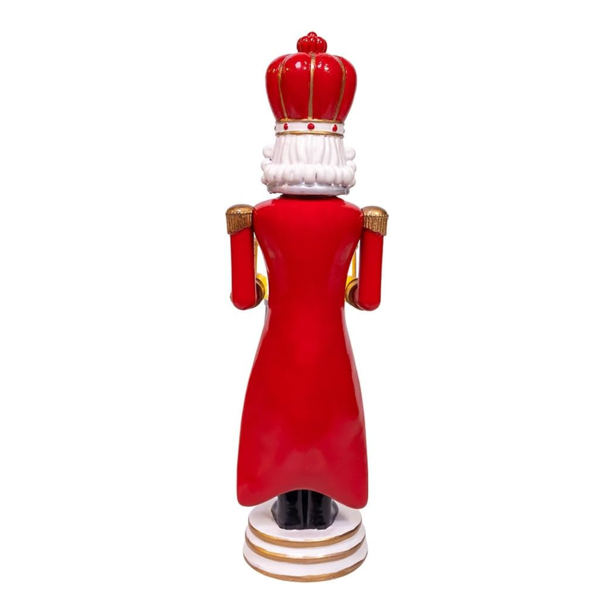 Kurt Adler Battery Operated Lighted King Nutcracker Table Piece, 12in