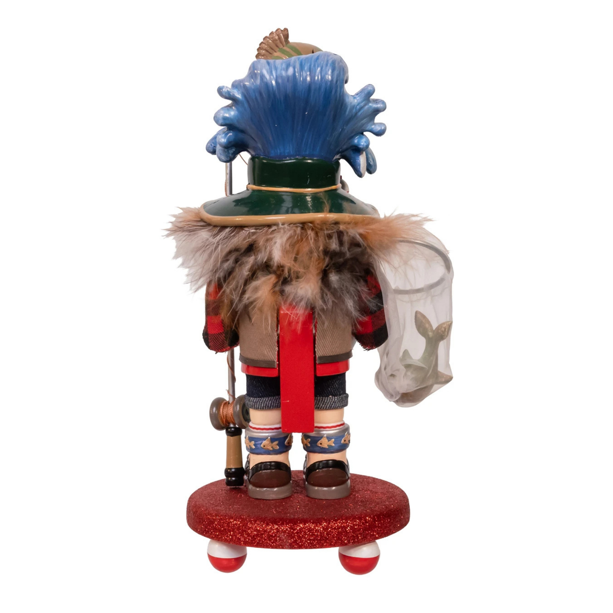 Kurt Adler Hollywood Nutcracker Collection, Fisherman, 12in