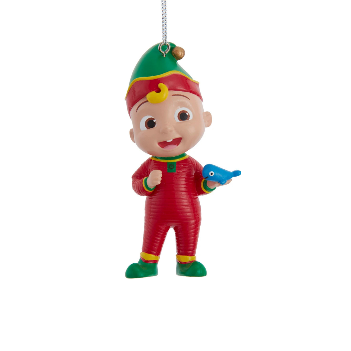 Kurt Adler Cocomelon JJ Elf Ornament for Christmas Tree, 3.5in