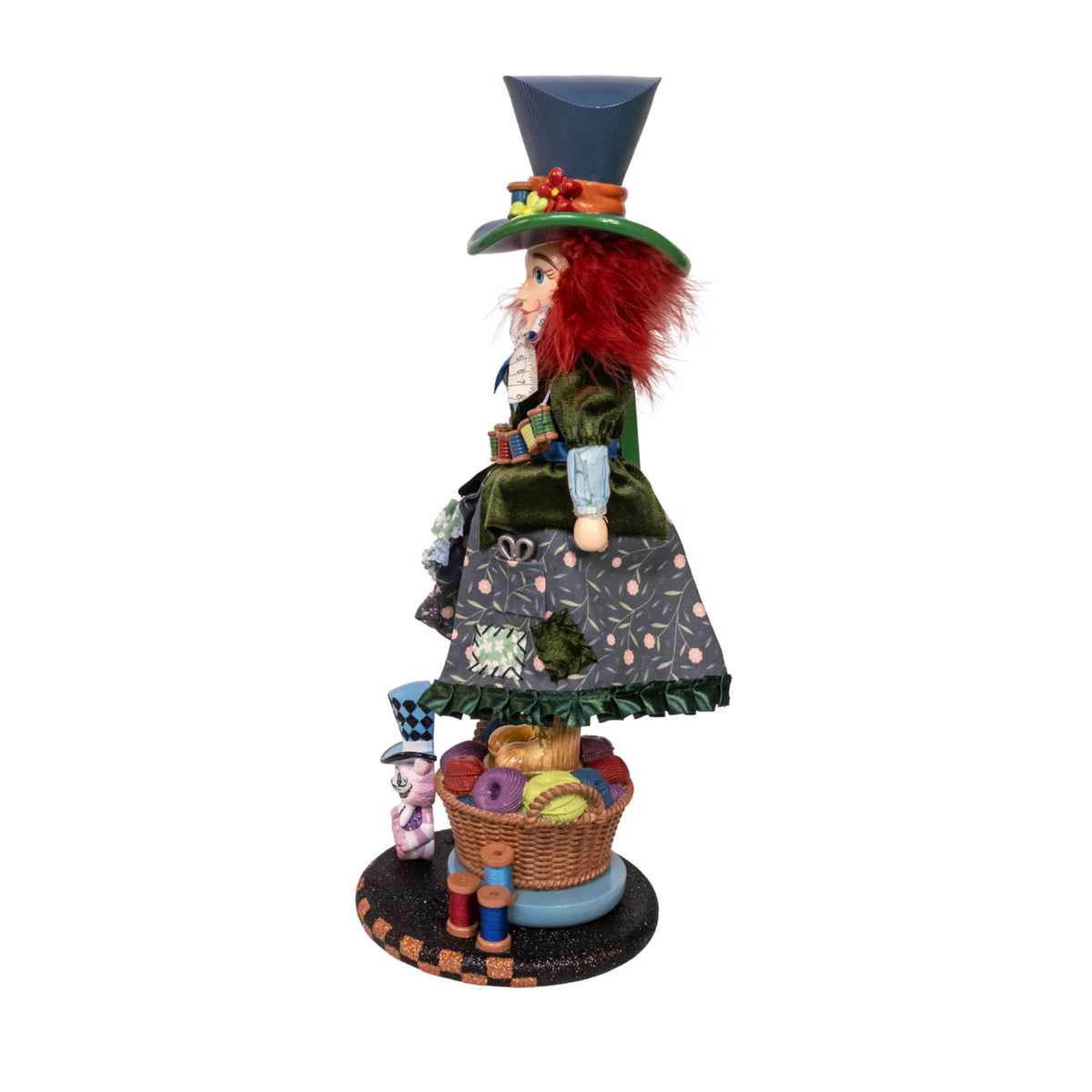 Kurt Adler Hollywood Nutcracker Collection, Mrs. Hatter, 17.5in