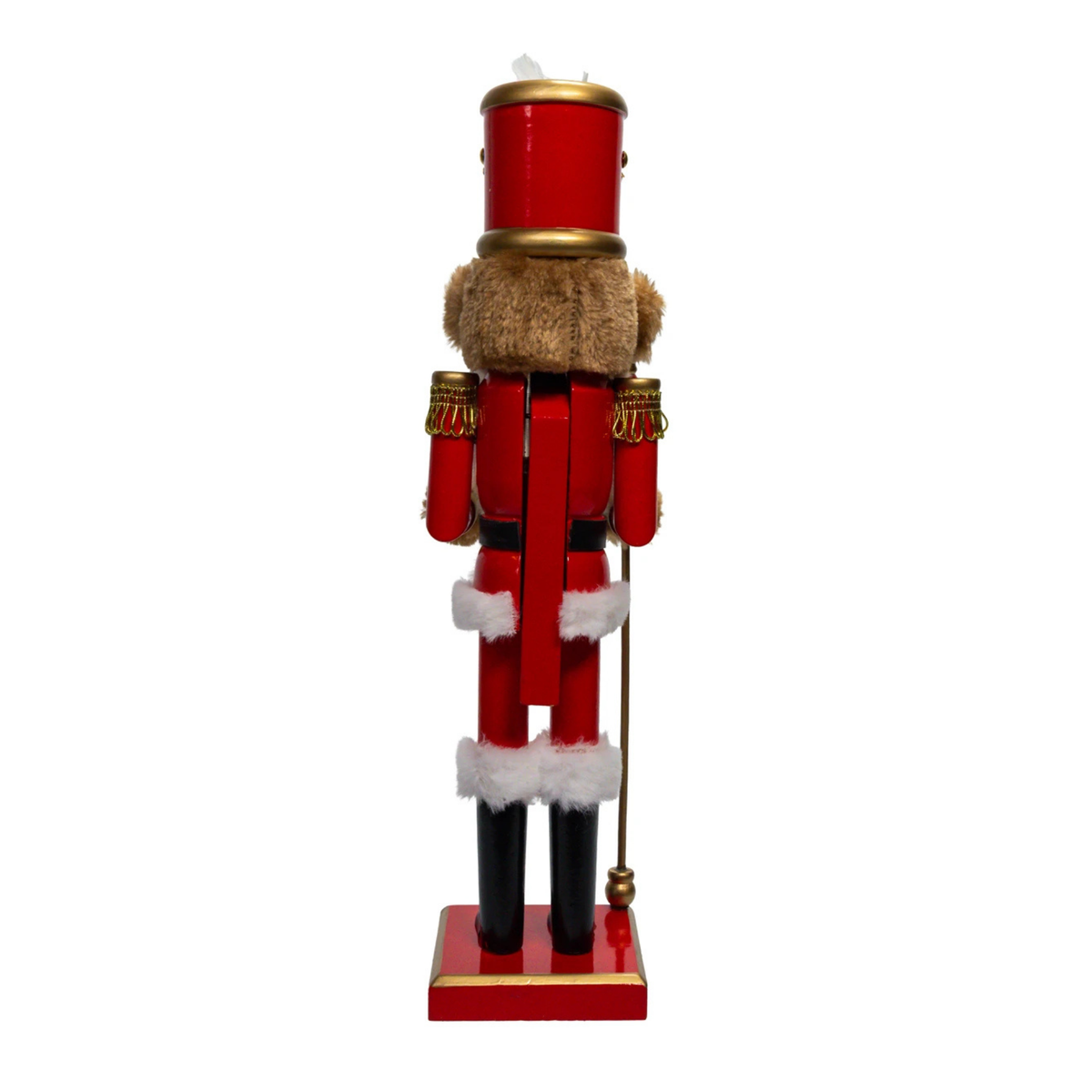 Kurt Adler Teddy Bear Soldier Nutcracker, 15in
