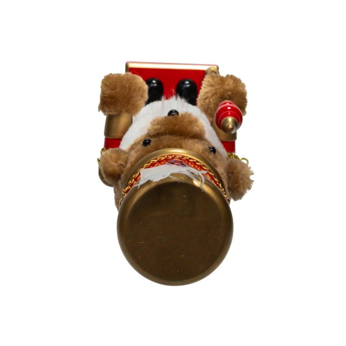 Kurt Adler Teddy Bear Soldier Nutcracker, 15in