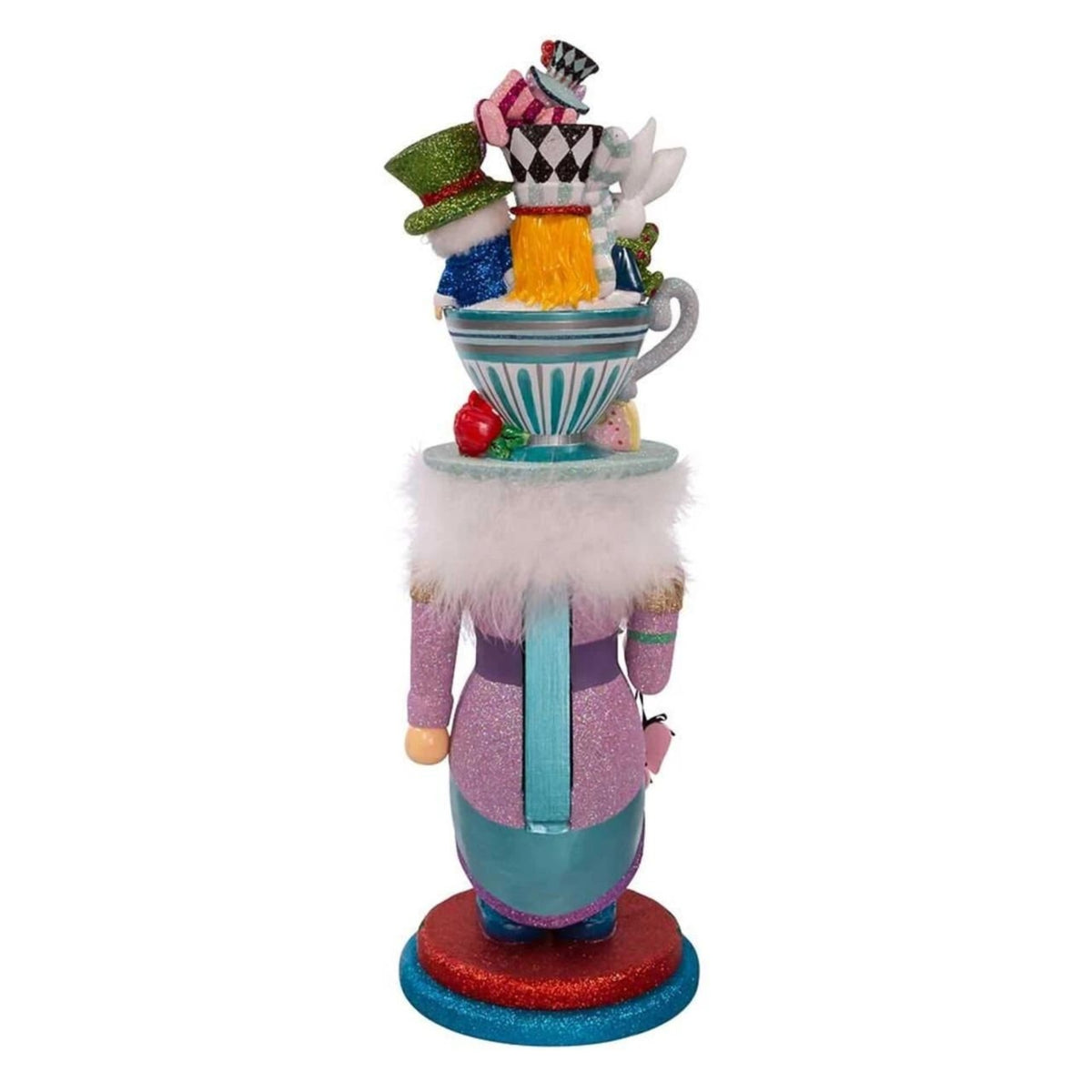 Kurt Adler Hollywood Nutcrackers Collection, Alice Teacup Party Hat, 24"