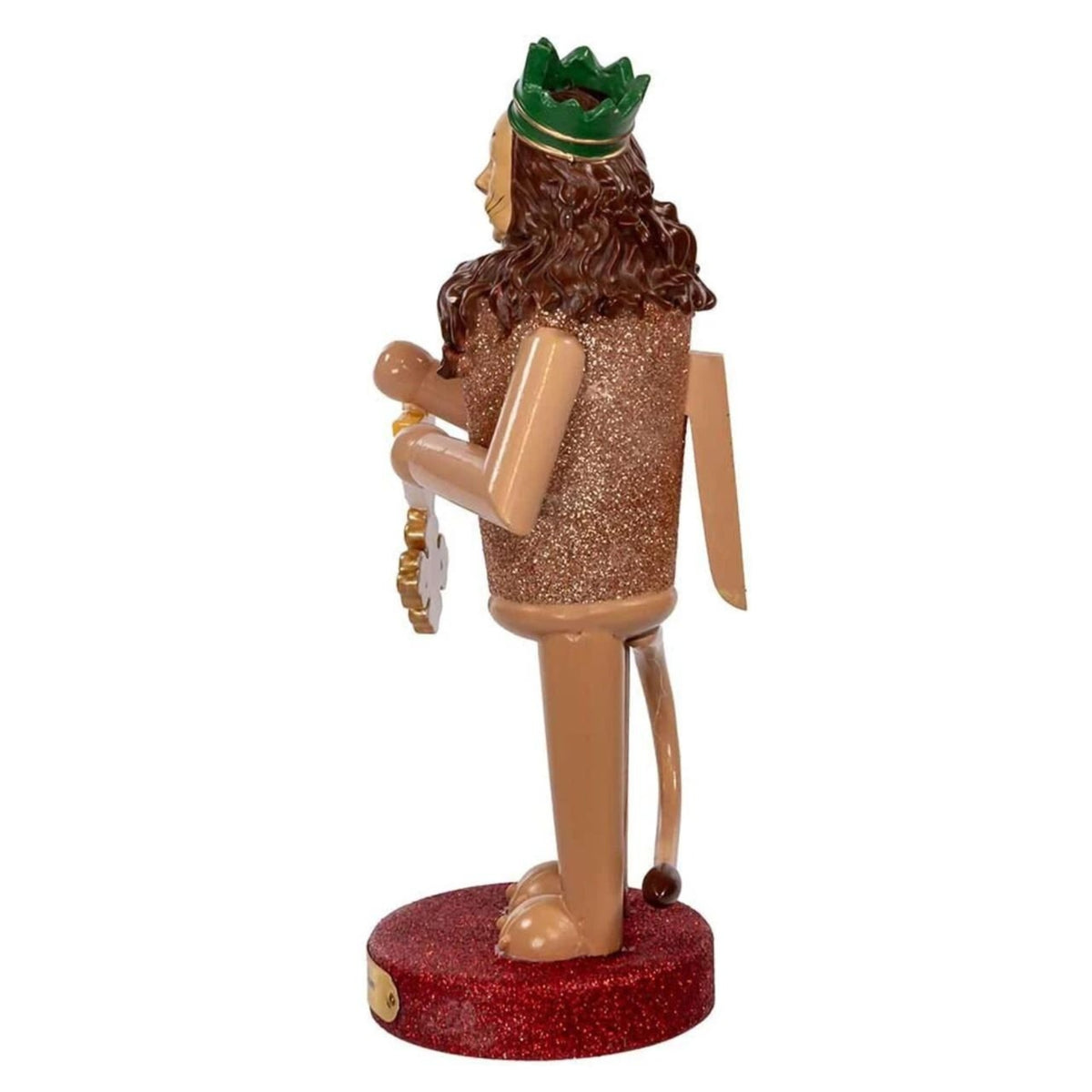 Kurt Adler Officially Licensed The Wizard of Oz Cowardly Lion Nutcracker, 10"