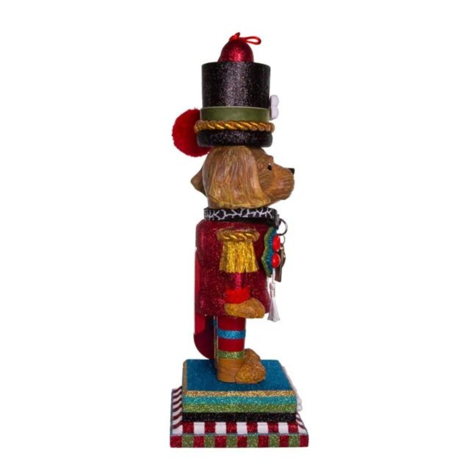 Kurt Adler Wooden Hollywood Nutcracker Collection, Dogs Rule, 15"