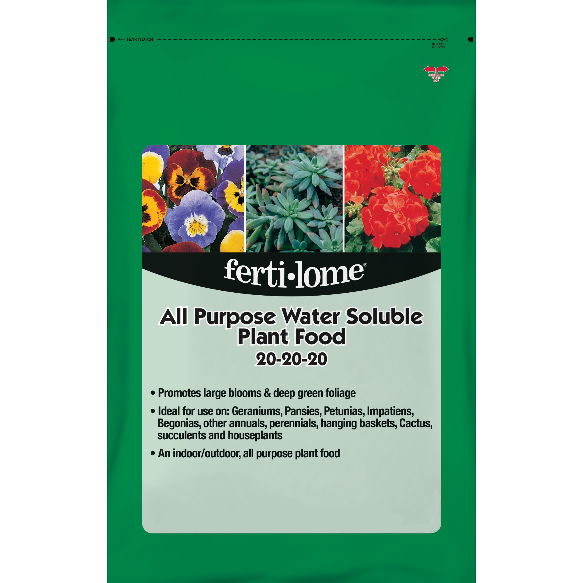 Fertilome 20-20-20 All Purpose Water-Soluble Plant Food