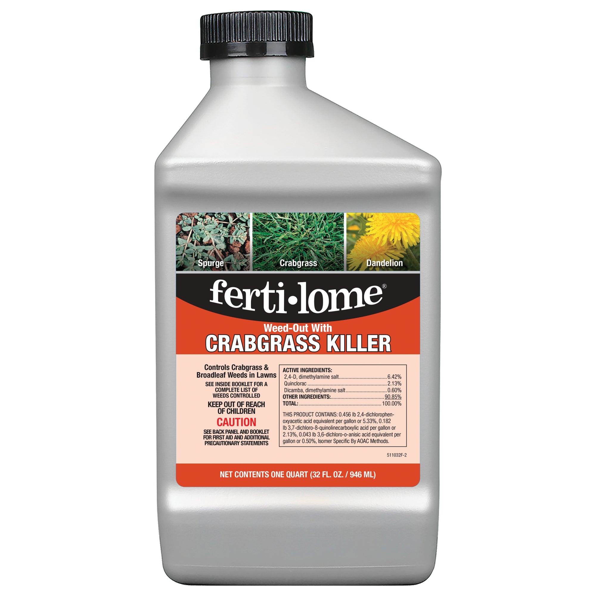 Fertilome Weed-Out with Crabgrass Killer Herbicide Concentrate, 32fl oz