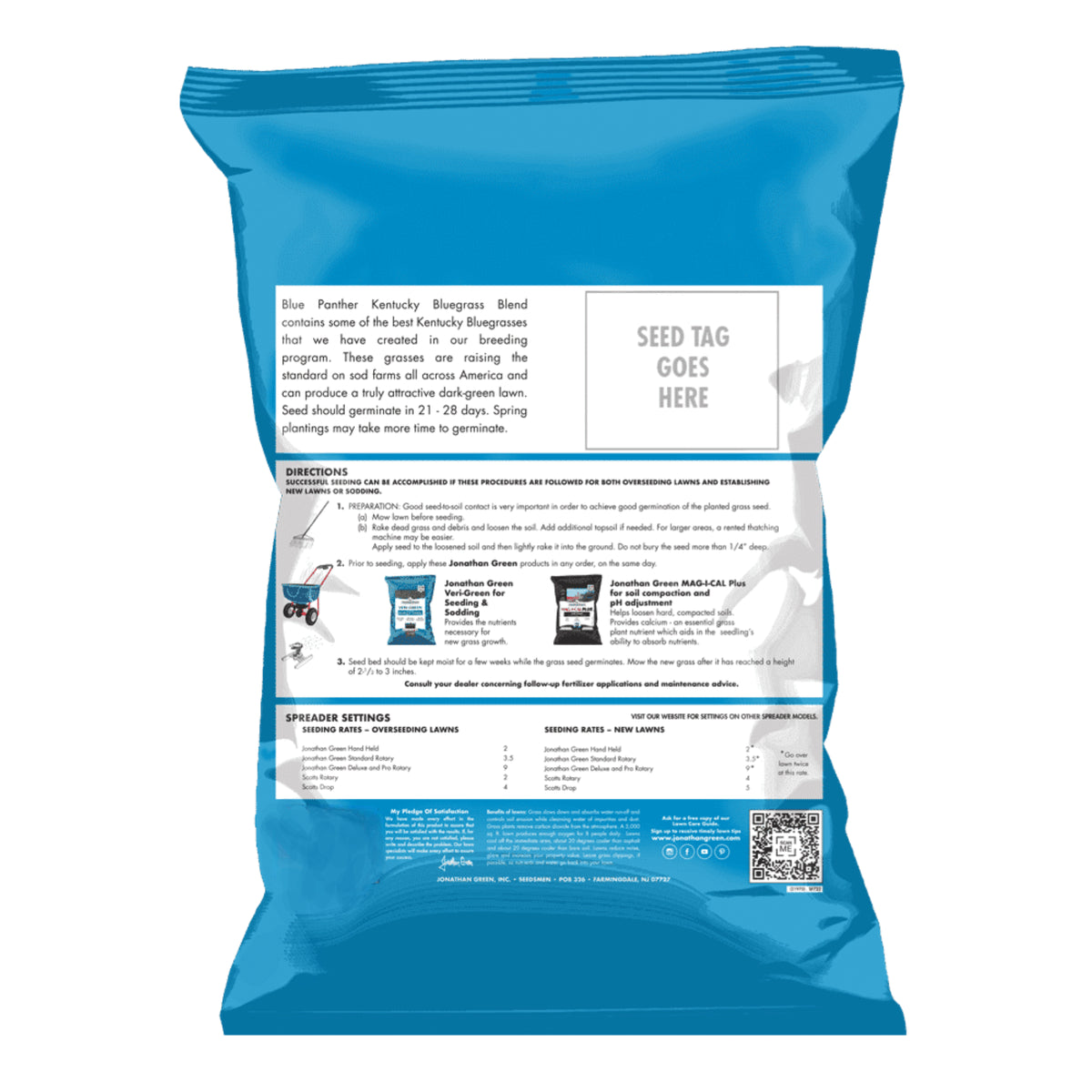 Jonathan Green Blue Panther Kentucky Bluegrass Supreme Seed Blend